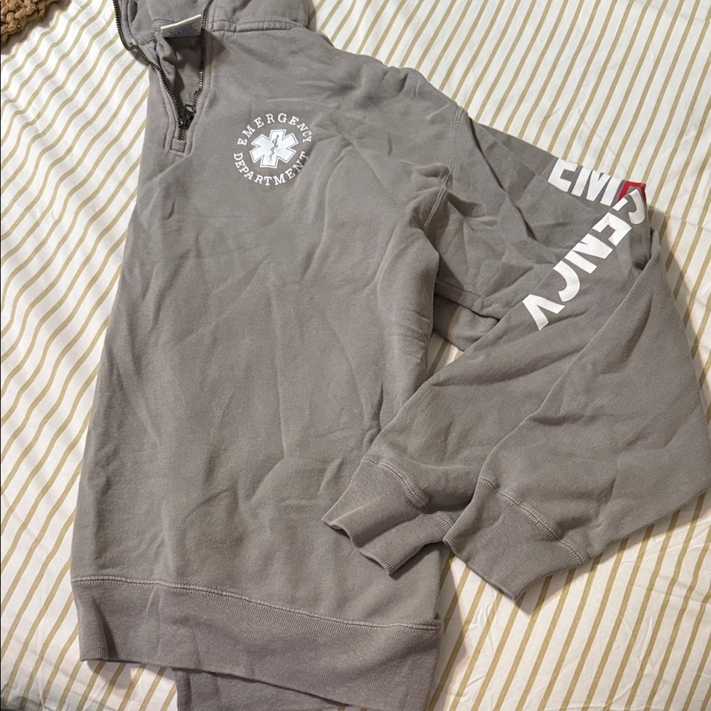 Levi's Women's Gray Zip-Up Top